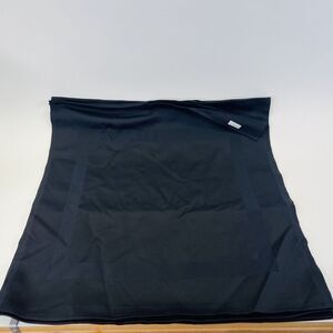 Set of 8 CASAROVEA‎ Hotel Table Napkins 100% Cotton Black Size 23"x23" Italy